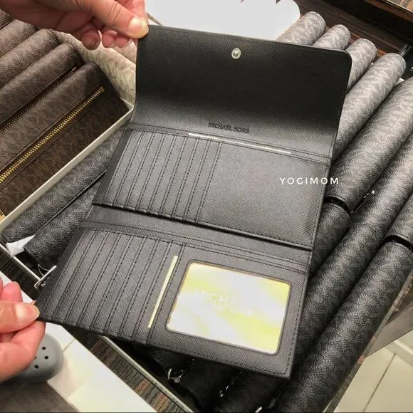 MICHAEL KORS Pocket Book Wallet Purse LG Trifold - Picture 8 of 14